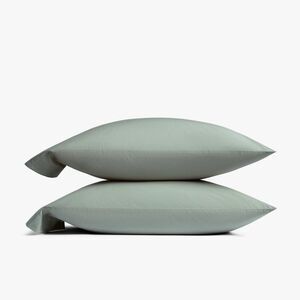 Parachute - Standard Casual Organic Cotton Pillowcase Set Jade Jade